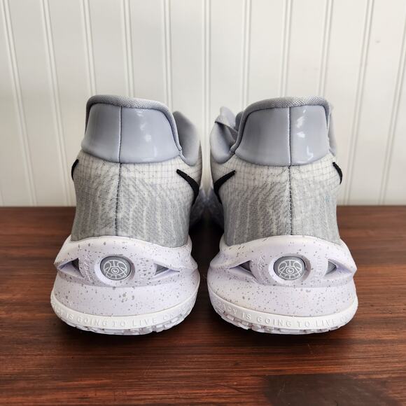 Nike Size 14.5M/16W Kyrie Low 4 TB Promo‎ Wolf Grey/Black New - Picture 6 of 13